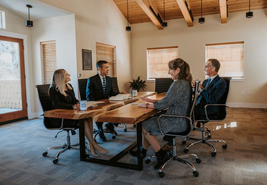 people having a meeting